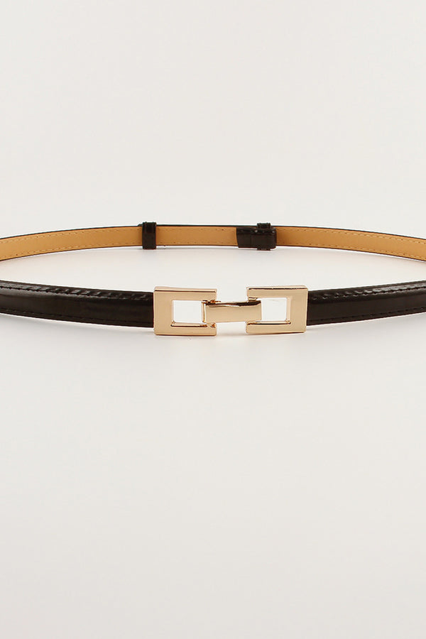 PU Skinny Belt-Teresa's Fashionista LLC