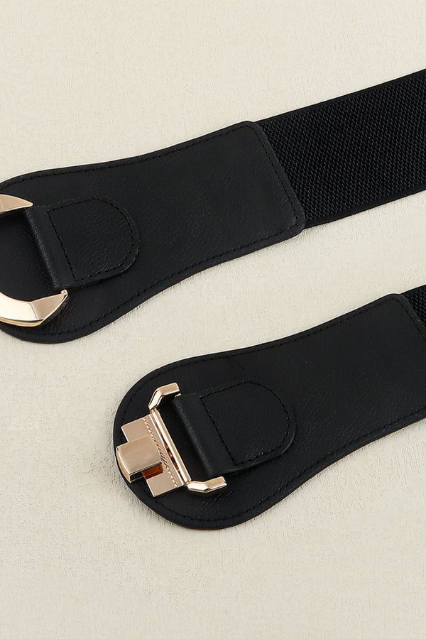 Alloy Buckle Elastic Belt-Teresa's Fashionista LLC
