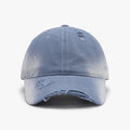 Distressed Adjustable Cotton Hat-Teresa's Fashionista LLC