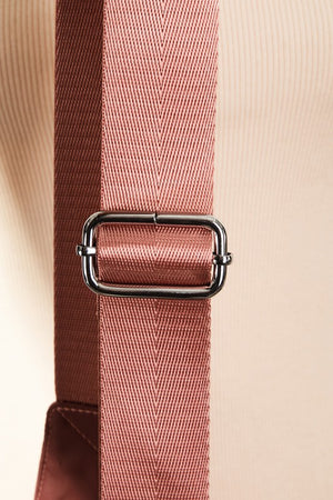 Fame Solid Color Nylon Sling Bag - Teresa's Fashionista LLC