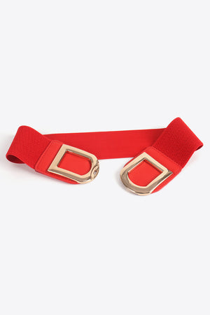 Double D Buckle PU Belt-Teresa's Fashionista LLC