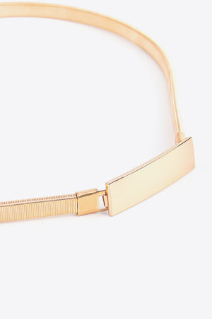 Elastic Iron Skinny Belt-Teresa's Fashionista LLC
