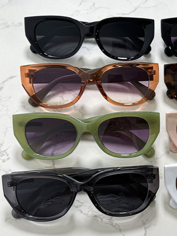 Cat Eye Polycarbonate Frame Sunglasses - Teresa's Fashionista LLC