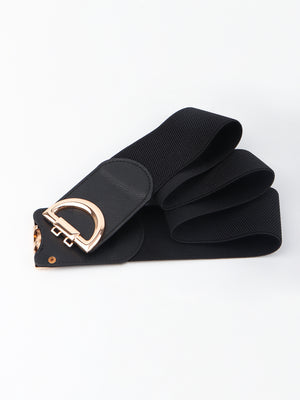 D Buckle Elastic Belt-Teresa's Fashionista LLC