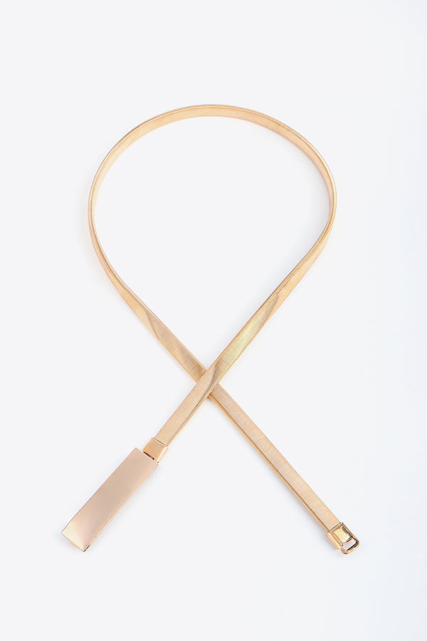 Elastic Iron Skinny Belt-Teresa's Fashionista LLC