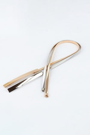 Elastic Iron Skinny Belt-Teresa's Fashionista LLC