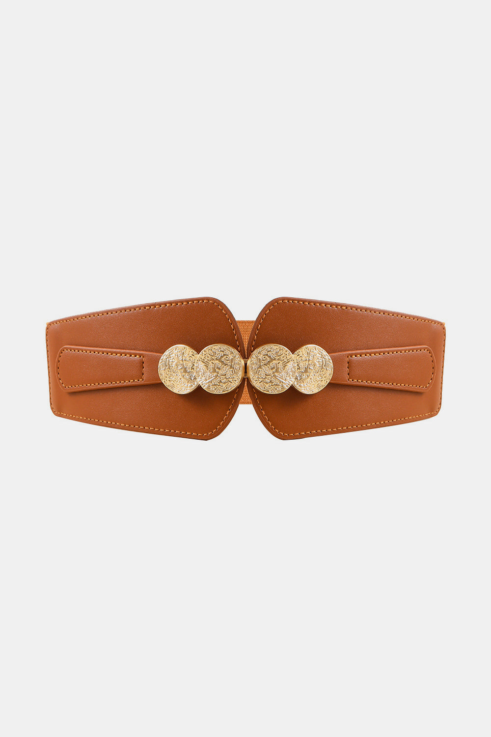 Alloy Buckle Elastic Belt-Teresa's Fashionista LLC
