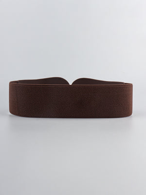 PU Elastic Wide Belt-Teresa's Fashionista LLC