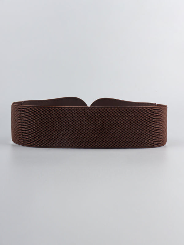 PU Elastic Wide Belt-Teresa's Fashionista LLC