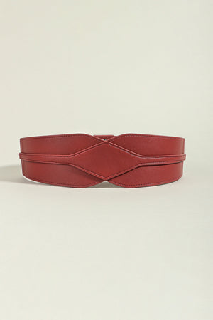 Elastic Wide PU Belt-Teresa's Fashionista LLC