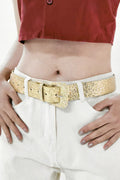 Glitter PU Leather Belt-Teresa's Fashionista LLC