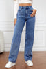 High Waist Straight Jeans - Teresa's Fashionista LLC