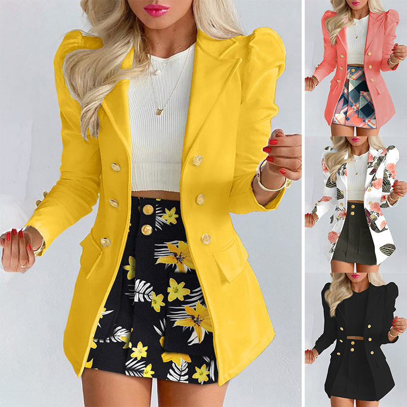 Fashion Solid Color Casual Suits Women's - Teresa's Fashionista LLC