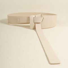 Knot Detail PU Belt-Teresa's Fashionista LLC
