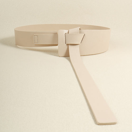 Knot Detail PU Belt-Teresa's Fashionista LLC