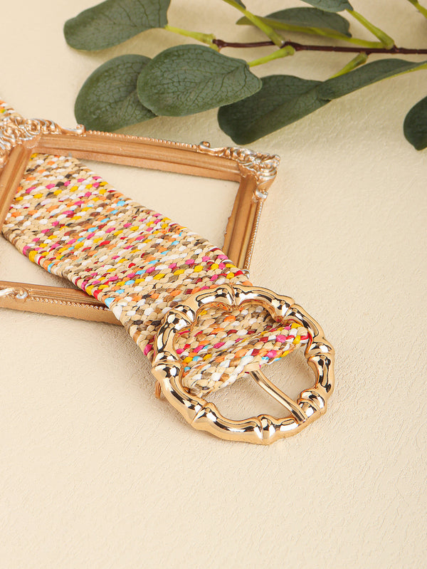 Multicolored Wide Belt-Teresa's Fashionista LLC