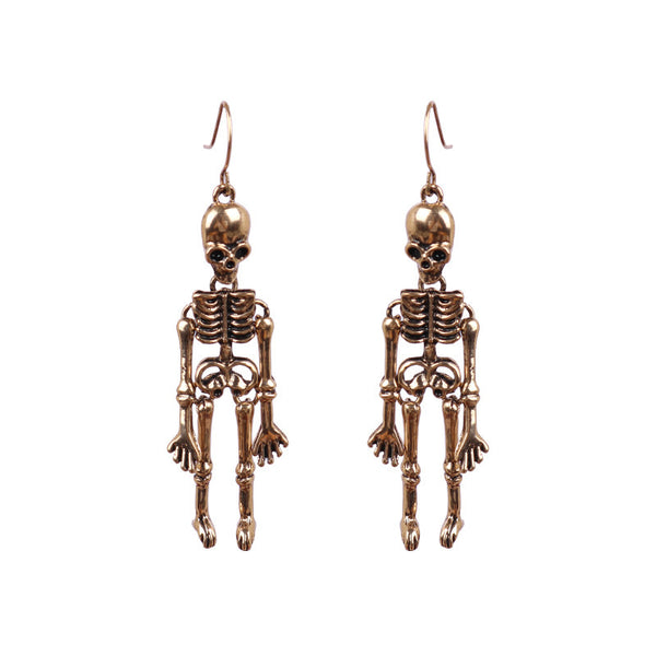 Skeleton Alloy Earrings - Teresa's Fashionista LLC