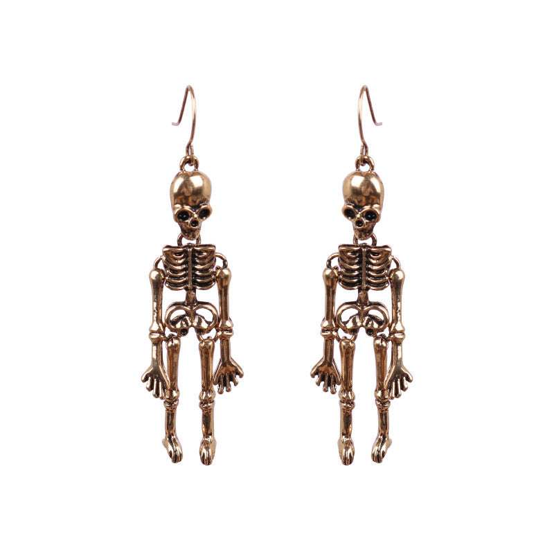 Skeleton Alloy Earrings - Teresa's Fashionista LLC