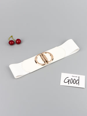 D Buckle Elastic Belt-Teresa's Fashionista LLC