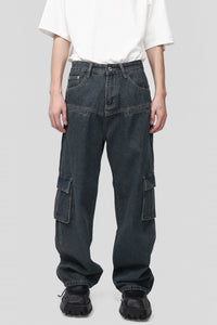 Men's Multi Pocketed Cargo Jeans
