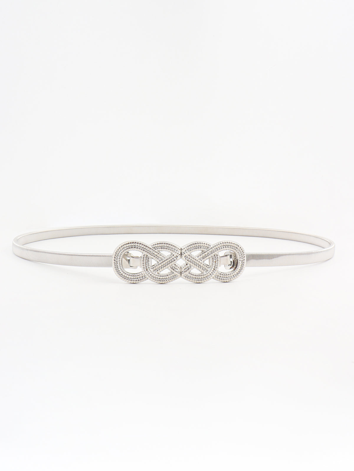 Knot Buckle Metal Belt-Teresa&#39;s Fashionista LLC