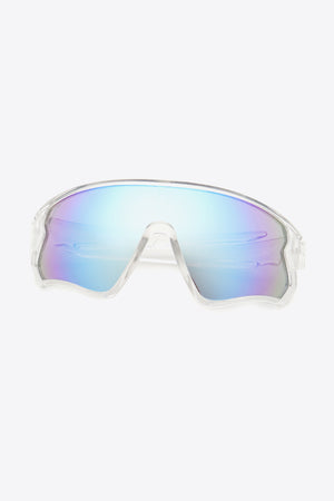 Polycarbonate Shield Sunglasses-Teresa's Fashionista LLC