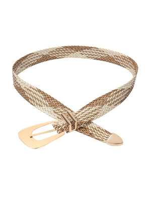 Irregular Buckle Braid Belt-Teresa's Fashionista LLC