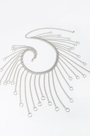 Fringe Chain Alloy Belt-Teresa's Fashionista LLC