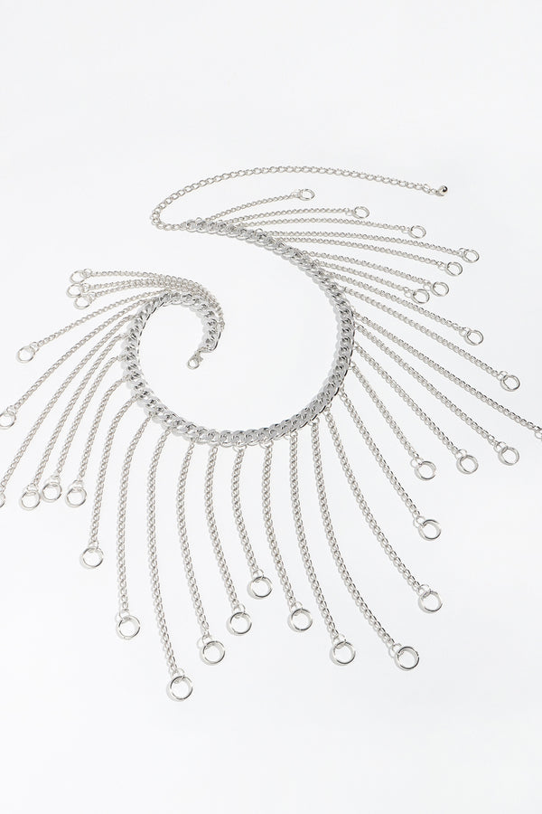 Fringe Chain Alloy Belt-Teresa's Fashionista LLC