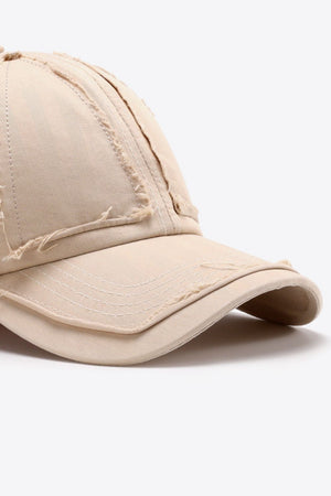 Distressed Adjustable Baseball Cap-Teresa's Fashionista LLC