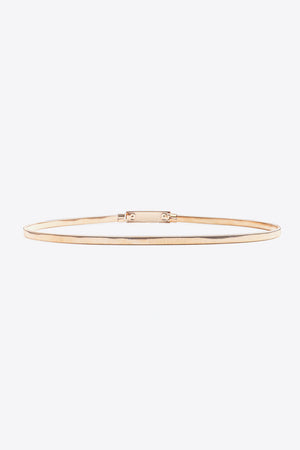 Elastic Iron Skinny Belt-Teresa's Fashionista LLC