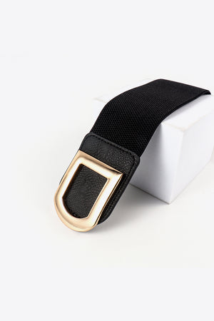 Double D Buckle PU Belt-Teresa's Fashionista LLC