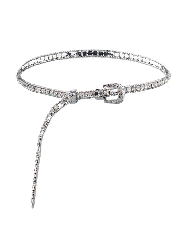 Rhinestone Metal Belt-Teresa's Fashionista LLC