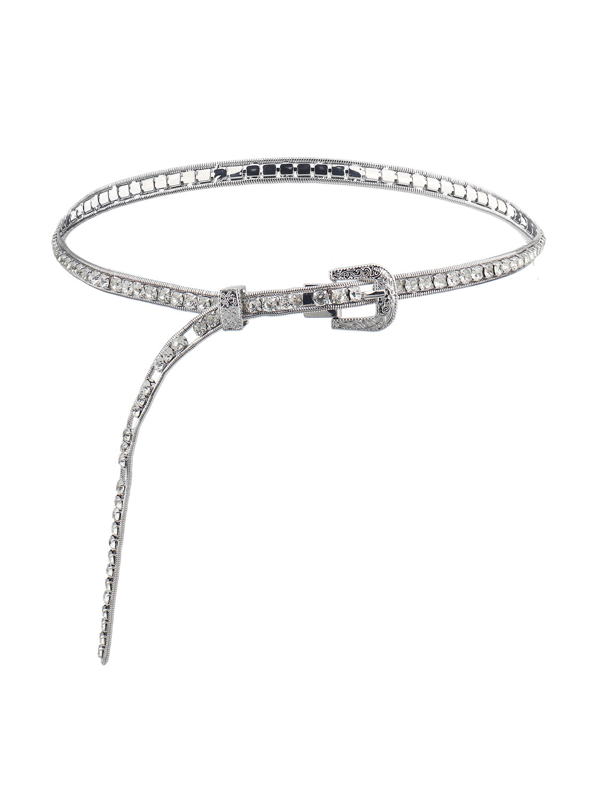 Rhinestone Metal Belt-Teresa&#39;s Fashionista LLC