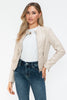 Snobbish PU Leather Zip Up Jacket with Pockets - Teresa's Fashionista LLC