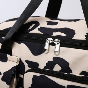 Oxford Cloth Animal Print Travel Bag-Teresa's Fashionista LLC
