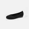 Round Toe Knit Ballet Flats-Teresa's Fashionista LLC