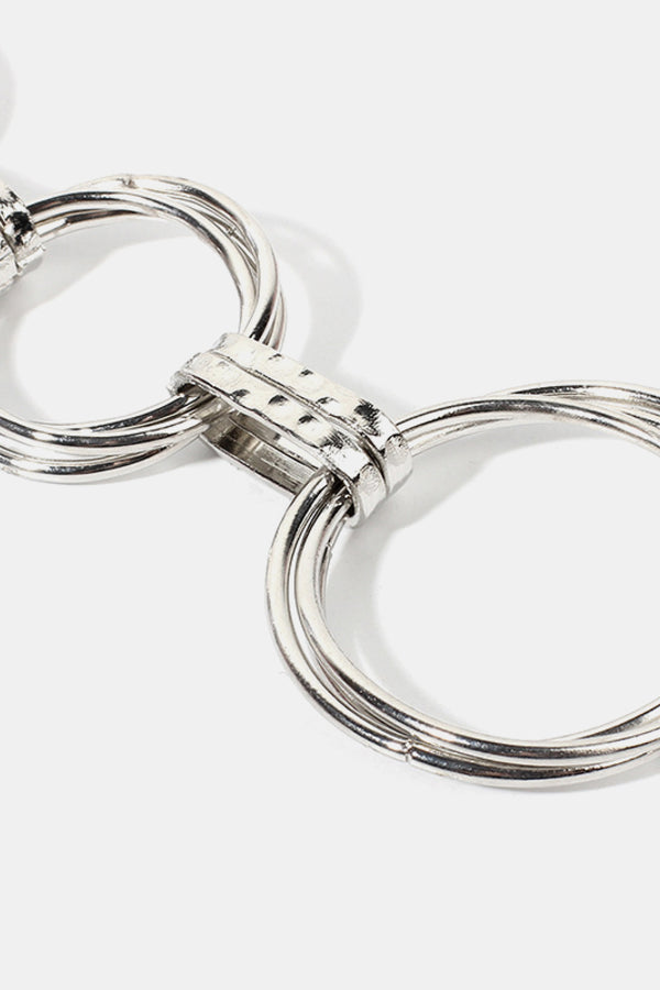 Alloy Chain Circle Shape Belt-Teresa's Fashionista LLC