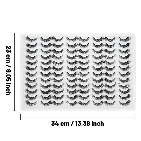 3D False Eyelashes Are Multi-layered, Realistic, Soft And Comfortable
