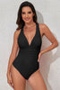 Crisscross Wide Strap One-Piece Swimwear-Teresa's Fashionista LLC