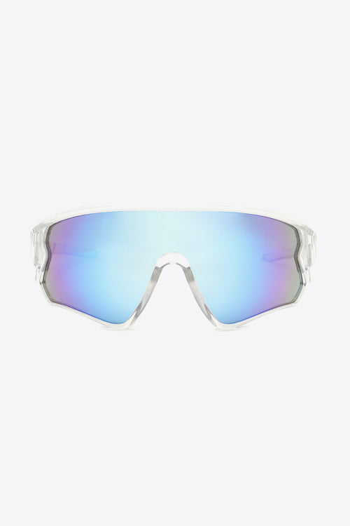 Polycarbonate Shield Sunglasses-Teresa's Fashionista LLC
