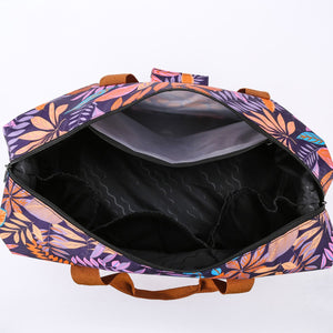 Canvas Printed Travel Bag-Teresa's Fashionista LLC