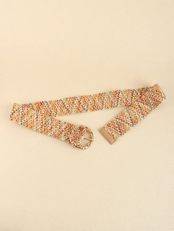 Multicolored Wide Belt-Teresa's Fashionista LLC