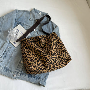 Leopard Adjustable Strap Tote Bag-Teresa's Fashionista LLC