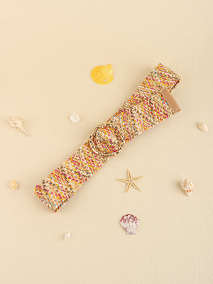 Multicolored Wide Belt-Teresa's Fashionista LLC