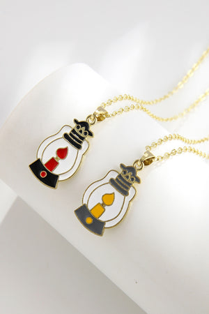 Two-Piece Halloween Theme Necklace Set - Teresa's Fashionista LLC