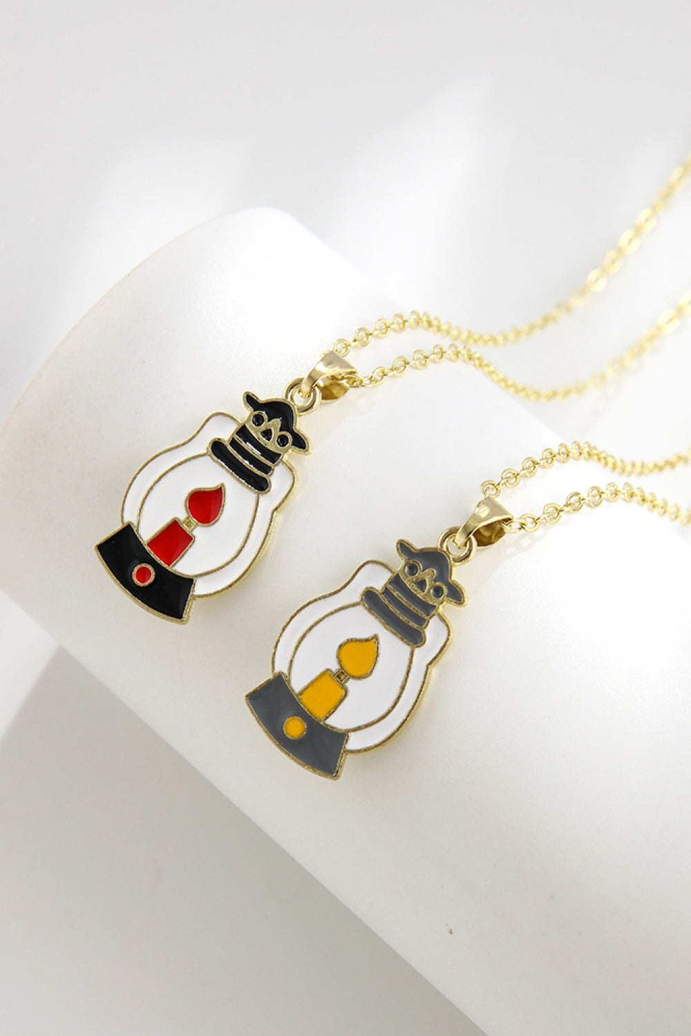 Two-Piece Halloween Theme Necklace Set - Teresa's Fashionista LLC