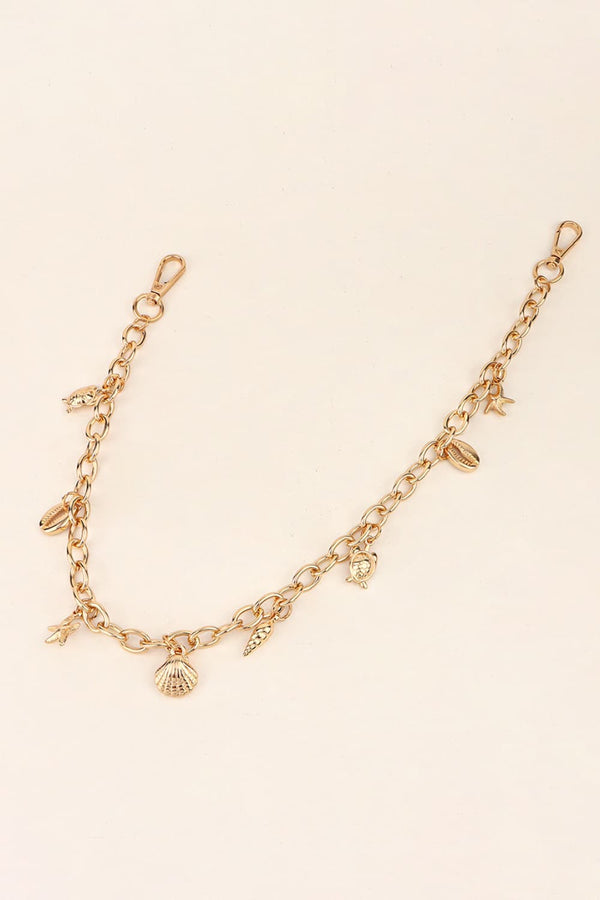 Sea Element Charm Iron Chain Belt-Teresa's Fashionista LLC