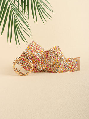 Multicolored Wide Belt-Teresa's Fashionista LLC