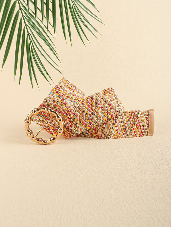 Multicolored Wide Belt-Teresa's Fashionista LLC